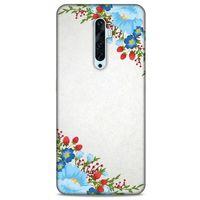 Lopard Oppo Reno 2z Uyumlu Kılıf Bahar (18) Telefon Kılıfları Mavi Kırmızı