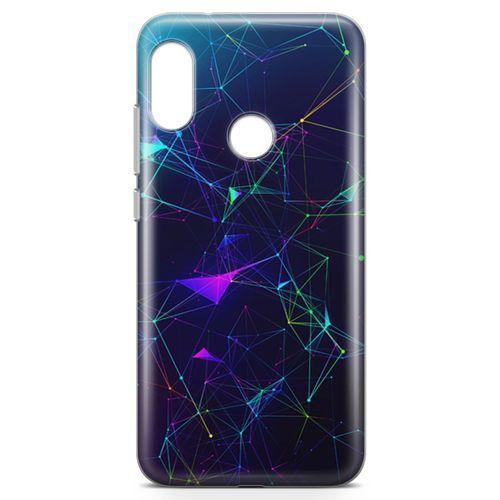 Xiaomi Mi A2 Lite Kılıf Rainbow Ağlar Arka Kapak Koruma Desenli Full Koruyucu