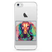 Apple iPhone 5 Kılıf Cooker Colorful Arka Kapak Koruma Desenli Full Koruyucu