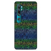 Xiaomi Mi Note 10 Pro Kılıf Desenli Özel Seri Tüyler (44) Tough Armor Kılıf