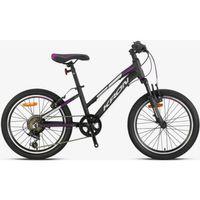 Kron XC75 Lady 20 Jant Kız Çocuk Bisikleti Mat Siyah/Mor