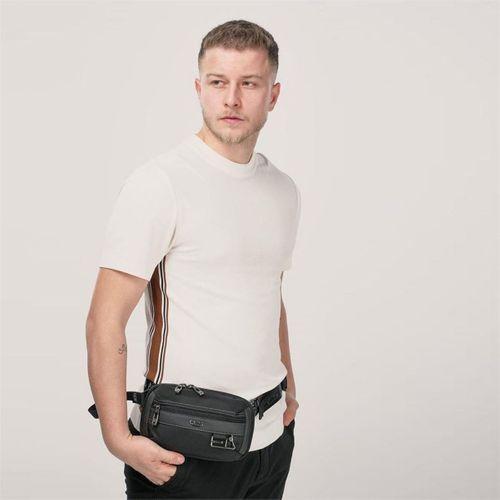 ÇÇS 31531 Çift kullanım Bel ve Dopp Kit El Çantası Siyah