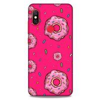Xiaomi Mi A2 Lite Uyumlu Kılıf Pembe Delisi (28) Arka Kapak Donut