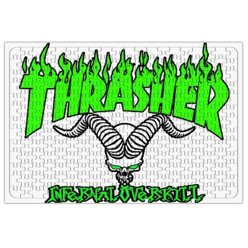 Green Thrasher Logo Puzzle 240 Parça Yapboz