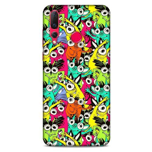 Lopard Huawei P Smart Z Uyumlu Kılıf Graffitix (36) Glitter Kılıf