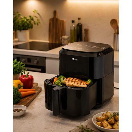 4 Litre Dijital Air Fryer Yağsız Sıcak Hava Fritözü 1360w Güç