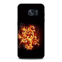 Lopard Samsung Galaxy S7 Edge Uyumlu Kılıf FireX (26) Tpu Silikon Kılıf Ateş Wallpaper