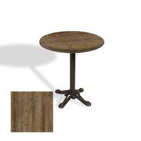 Dockers Çipa Döküm Ayak Yuvarlak Masa Çap 90cm - (Werzalit, Wermodin ve Allzalit Tabla) - Canyon Hidalgo