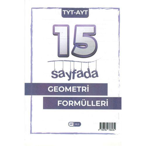 TYT AYT 15 Sayfada Geometri Formülleri Hap Bilgi Yayınları