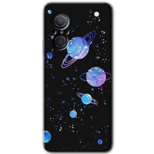 Potkal Hediye Fabrikası Huawei Nova 9 SE Kılıf HD Desen Baskılı Arka Kapak - Samanyolu Galaksi