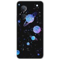 Potkal Hediye Fabrikası Huawei Nova 9 SE Kılıf HD Desen Baskılı Arka Kapak - Samanyolu Galaksi