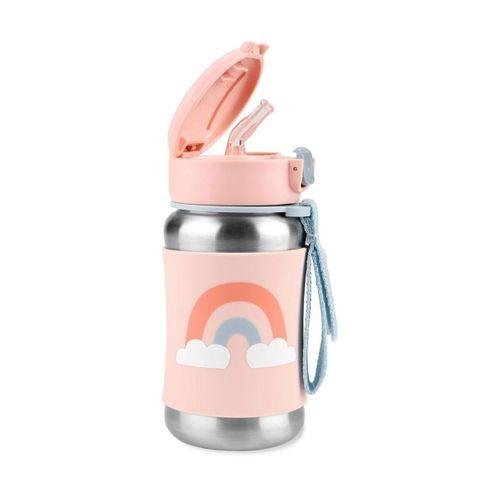 Skip Hop Skip Hop Zoo Pipetli Paslanmaz Çelik Suluk 350 ml Gökkuşağı