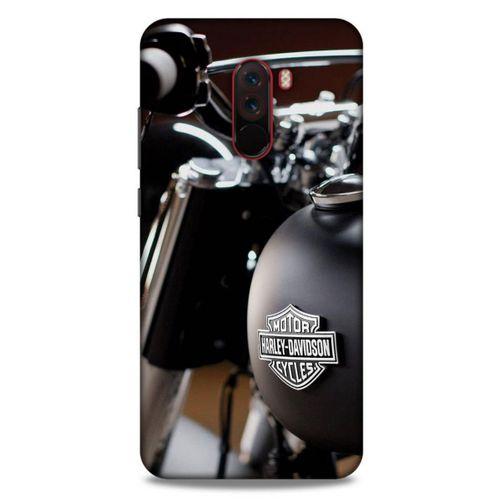 Xiaomi Pocophone F1 Uyumlu Kılıf Motorsiklet (48) Bumper Kılıf Harley