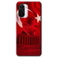 Redmi Mi11i Kılıf HD Desen Baskılı Arka Kapak - Anıtkabir Atatürk