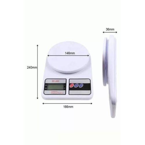 Mutfak Tartısı Dijital Göstergeli Hassas Tartı 10 Kg Kapasiteli