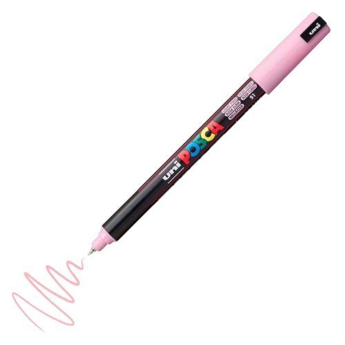 UNİBALL POSCA 0.7 SU BAZLI BOYAMA MARKÖRÜ AÇIK PEMBE (N)- (UNİ-PC-1MR )