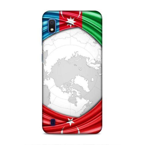 Samsung Galaxy A10 Uyumlu Kılıf Azarbaijan (17) Tasarım Kılıf Dünya Bayraklar