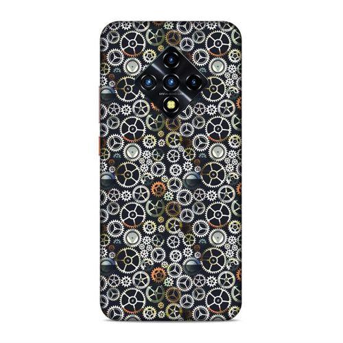Lopard İnfinix Zero 8 Uyumlu Kılıf Geometrix (32) Soft Silikon Kılıf