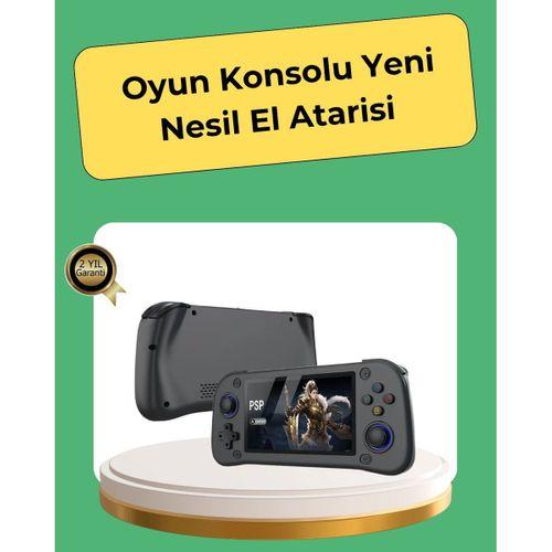 Retro Ve Modern Oyun Destekli Taşınabilir Konsol 64gb Kart Dahil