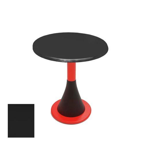 Dockers Napoli Yuvarlak Masa  Çap 70cm - (Werzalit, Wermodin ve Allzalit Tabla) - Siyah