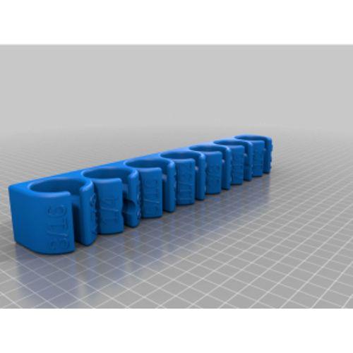 Somun Sürücü Duvar Tutucu Harbor Freight Pittsburg SAE Metrik (Bu ürün Sadece Plastik parçadır - Almadan Önce Soru Sorabilirsiniz)