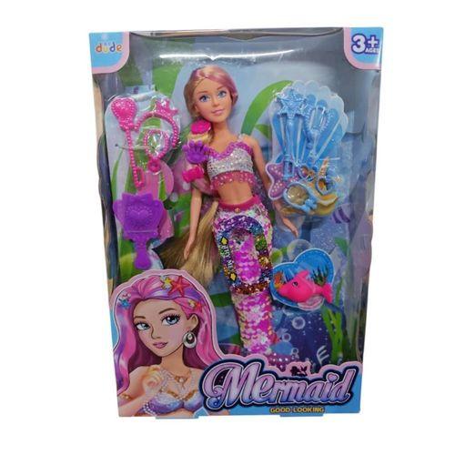 SH40687 KUT.MERMAİD DENİZ KIZI BEBEK 29CM -ZRV