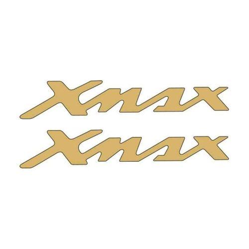 YAMAHA Yamaha Xmax Uyumlu Damla Yazı Gold 22X4 Cm Sticker