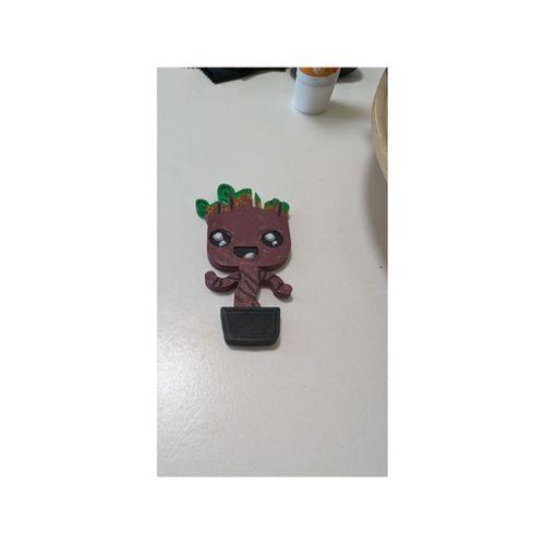 Baby Groot Düğmesi SCOUT Snap (Bu ürün Sadece Plastik parçadır - Almadan Önce Soru Sorabilirsiniz)
