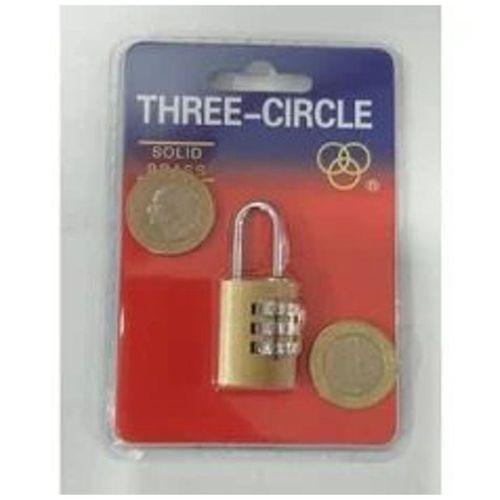 Three Cırcle 3 Basmaklı Şifreli Asma Kilit 20 Mm