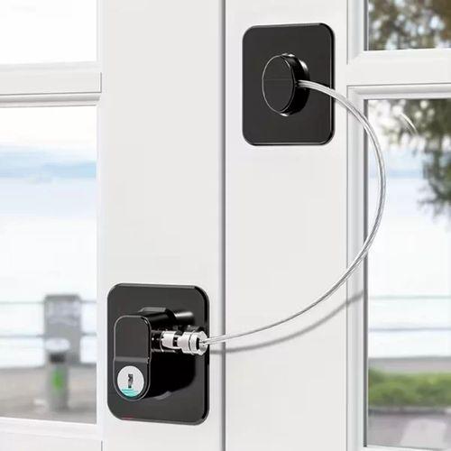 Siyah Plaka Halatlı Emniyet Kilidi