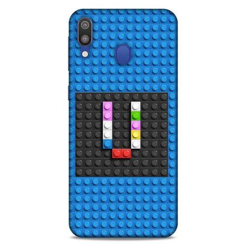 Lopard Samsung Galaxy M20 Uyumlu Kılıf BloX (35) Fit Design Kılıf V Harfi