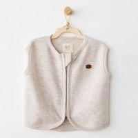 Andywawa Andywawa AC26211 Casual Yelek Beige