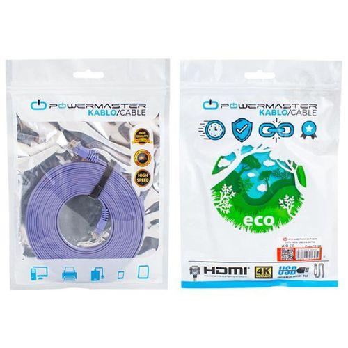 Powermaster Cat6 Yassı Kablo 5 Metre