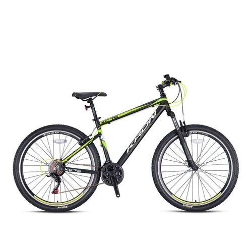 Kron XC 75 Mekanik Disk 26 Jant Dağ Bisikleti Mat Siyah-Bej 38 cm