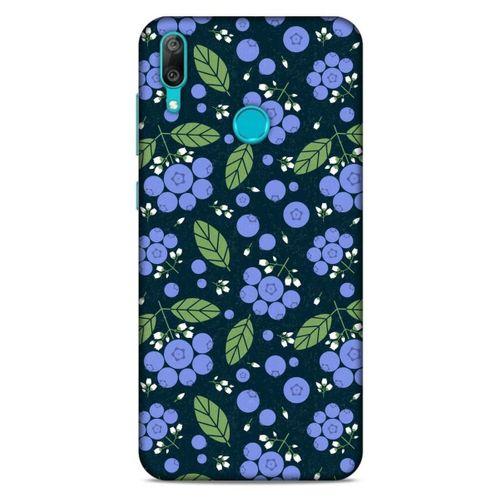 Frutix Blueberry 01 Huawei Y7 Prime 2019 Kılıf Desenli Silikon