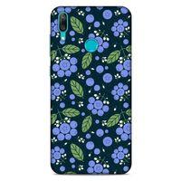 Frutix Blueberry 01 Huawei Y7 Prime 2019 Kılıf Desenli Silikon