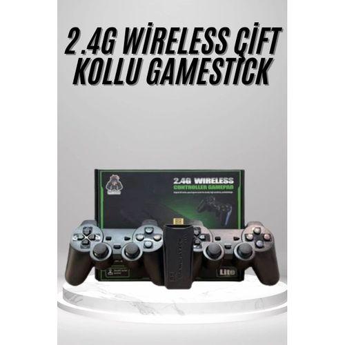 2.4g Uyumlu Kablosuz Çift Kol Atari Retro 20000 Oyun Game Stick