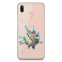 Huawei P20 Lite Kılıf Dubai Turu Arka Kapak Koruma Desenli Full Koruyucu