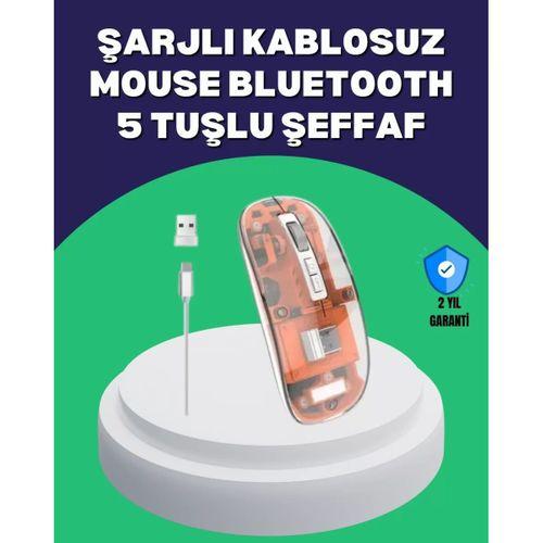 Sessiz Ve Ergonomik Kablosuz Fare - 30 Gün Kullanım, 2 Modlu Bağlantı
