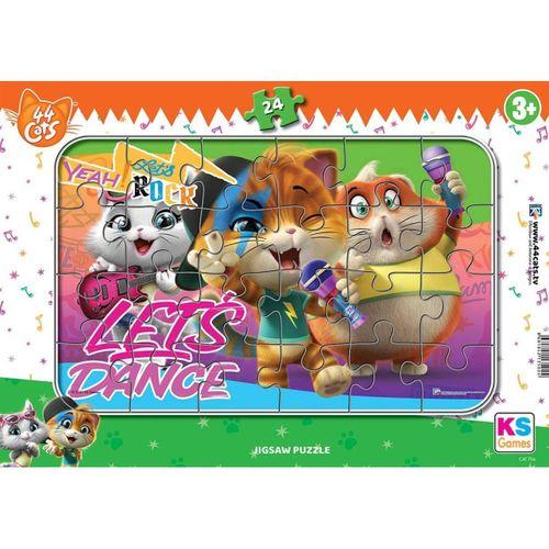 Ks Games 24 Parça Cats  Frame Puzzle