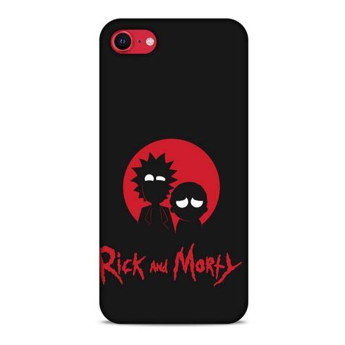 Apple iPhone SE 2020 Uyumlu Kılıf Rick And Morty (5) Koruma Kabı Jerry Smith