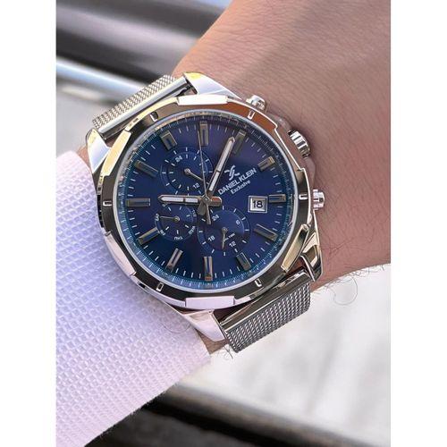 Daniel Klein Hasır Kordon İtalyan Tasarım Bileklik Hediyeli 2 Yıl Garantili Erkek Kol Saati E13356.2