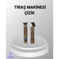 Şarjlı Kablosuz Tıraş Makinesi – 1800 Mah Batarya, Uzun Pil Ömrü, Profesyonel Sessiz Motor