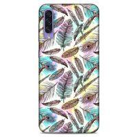 Samsung Galaxy A50s Kılıf Desenli Özel Seri Tüyler (2) Kabı