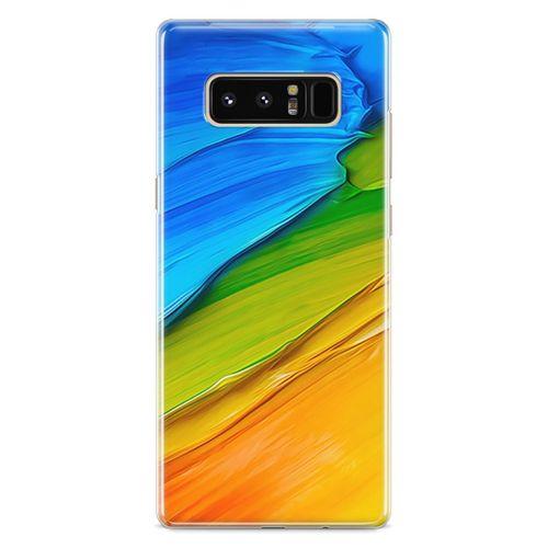 Samsung Galaxy Note 8 Kılıf Tempere Arka Kapak Koruma Desenli Full Koruyucu