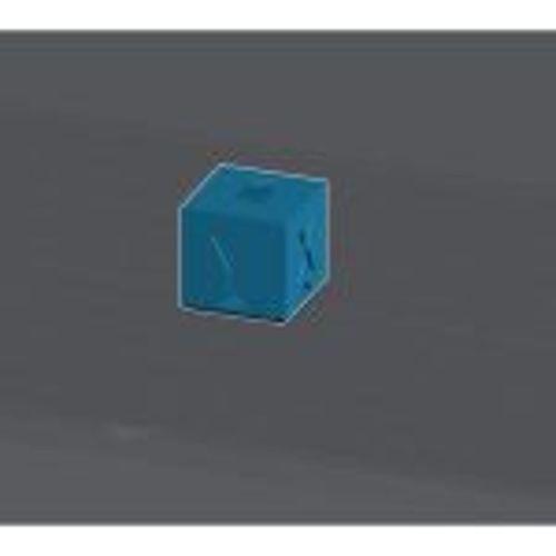 - 2024 İçin Reçineli Yazıcılar İçin Optimize Edilmiş 20x20x20mm Kalibrasyon Küpü 3D Baskı (Bu ürün Sadece Plastik parçadır - Almadan Önce Soru Sorabil