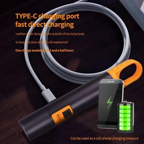 Police Ps-305 Şarjlı Göstergeli Askılı Zoomlu Tamirci El Feneri