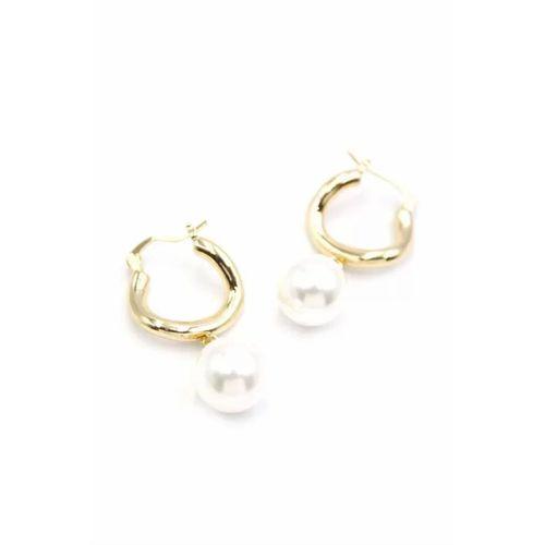 İnci Küpe - Altın