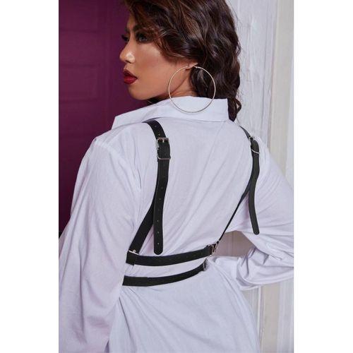 CLZ41 Gömlek ve T-shirt Üzeri Deri Kemer - T816