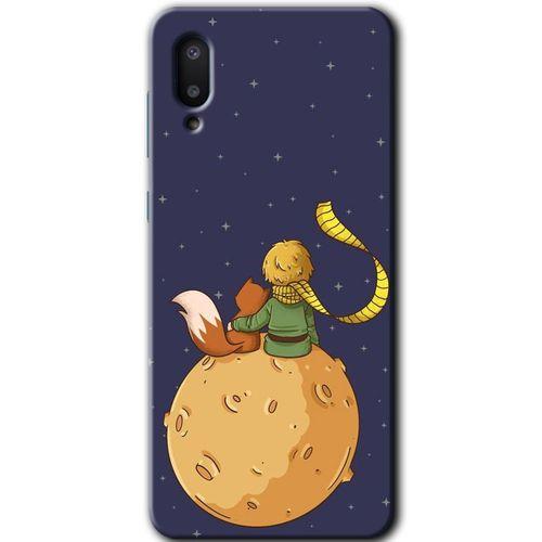 Potkal Hediye Fabrikası Samsung Galaxy A02 Kılıf HD Desen Baskılı Arka Kapak - Küçük Prens